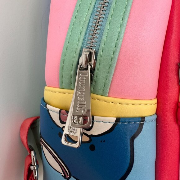 Loungefly Sanrio Hello Kitty and Friends Color Block Mini Backppack - Picture 7 of 13